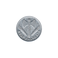 Preview 1 Franc, 1943 obverse