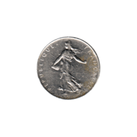Preview 1 Franc, 1971 obverse