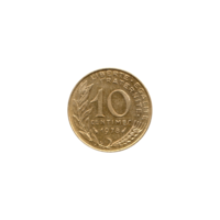 Preview 10 centimes, 1978 reverse