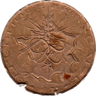 10 Francs, 1976 Obverse