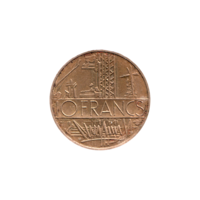 Preview 10 Francs, 1984 reverse