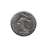 Preview 5 Francs, 1974 obverse