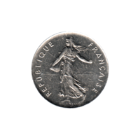 Preview 5 Francs, 1973 obverse
