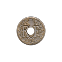 Preview 25 centimes, 1922 obverse