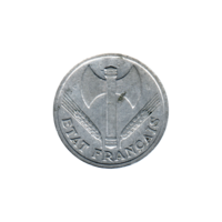 Preview 2 Francs, 1944 obverse