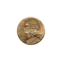 Preview 20 centimes, 1964 obverse