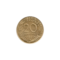 Preview 20 centimes, 1997 reverse