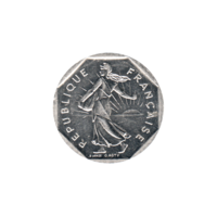 Preview 2 Francs, 1982 obverse