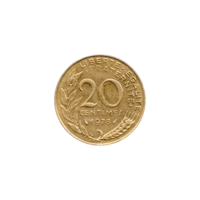 Preview 20 centimes, 1978 reverse