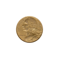 Preview 20 centimes, 1977 obverse