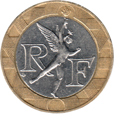 10 Francs, 1988 Obverse