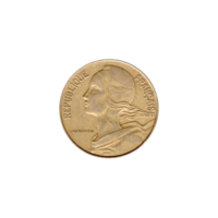 Preview 20 centimes, 1965 obverse
