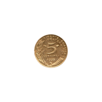 Preview 5 centimes, 1995 reverse