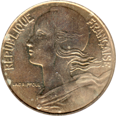 20 centimes, 1994 Obverse