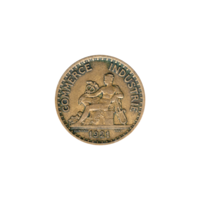Preview 1 Franc, 1921 obverse