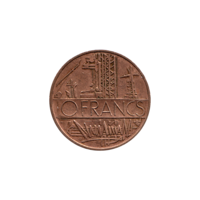 Preview 10 Francs, 1980 reverse