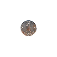 Preview 1 centime, 1967 reverse