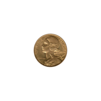 Preview 5 centimes, 1987 obverse