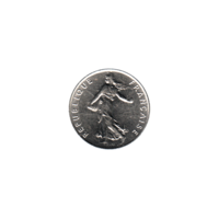 Preview ½ Franc, 1970 obverse