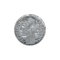 Preview 2 Francs, 1959 obverse