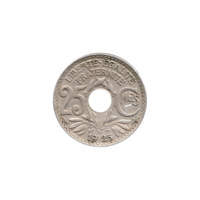 Preview 25 centimes, 1925 reverse
