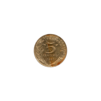 Preview 5 centimes, 1997 reverse