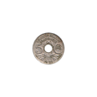 Preview 5 centimes, 1924 reverse