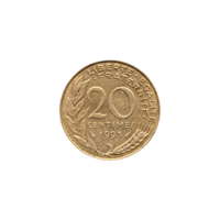Preview 20 centimes, 1993 reverse