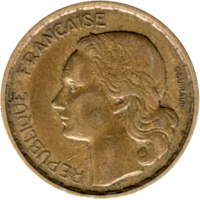 20 Francs, 1952 Obverse