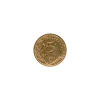 Preview 5 centimes, 1977 reverse