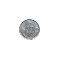 Preview 50 centimes, 1947 reverse
