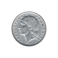 Preview 5 Francs, 1947 obverse