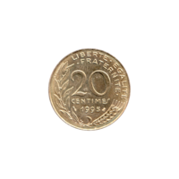 Preview 20 centimes, 1995 reverse