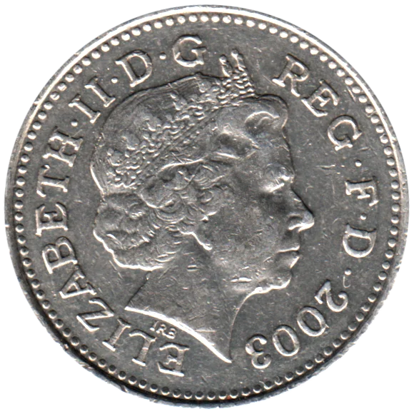 10 pence, 2003 Obverse