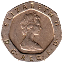 Preview 20 pence, 1982 obverse