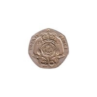 Preview 20 pence, 1982 reverse