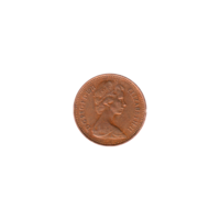 Preview ½ penny, 1971 obverse