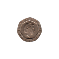 Preview 20 pence, 1998 obverse