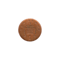 Preview 1 penny, 1979 reverse