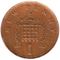 Preview 1 penny, 1979 reverse