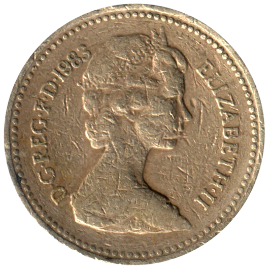 1 Pound, 1983 Obverse