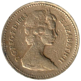 Preview 1 Pound, 1983 obverse