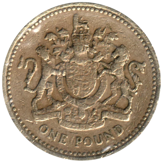 1 Pound, 1983 Reverse