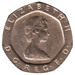 Preview 20 pence, 1983 obverse