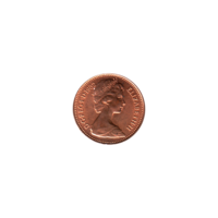 Preview ½ penny, 1982 obverse