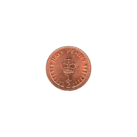 Preview ½ penny, 1982 reverse