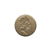 Preview 1 Pound, 1995 obverse