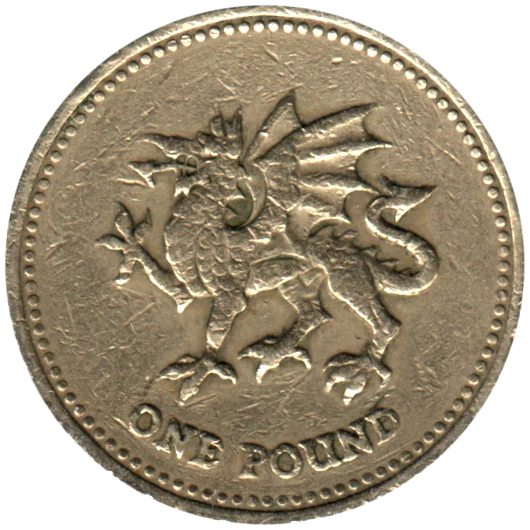 1 Pound, 1995 Reverse