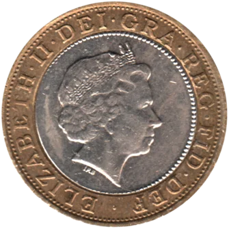 Preview 2 Pounds, 2009 obverse