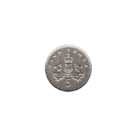 Preview 5 pence, 1997 reverse